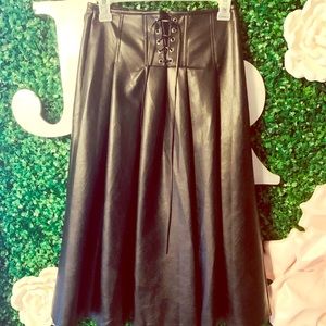 Leather Skirt